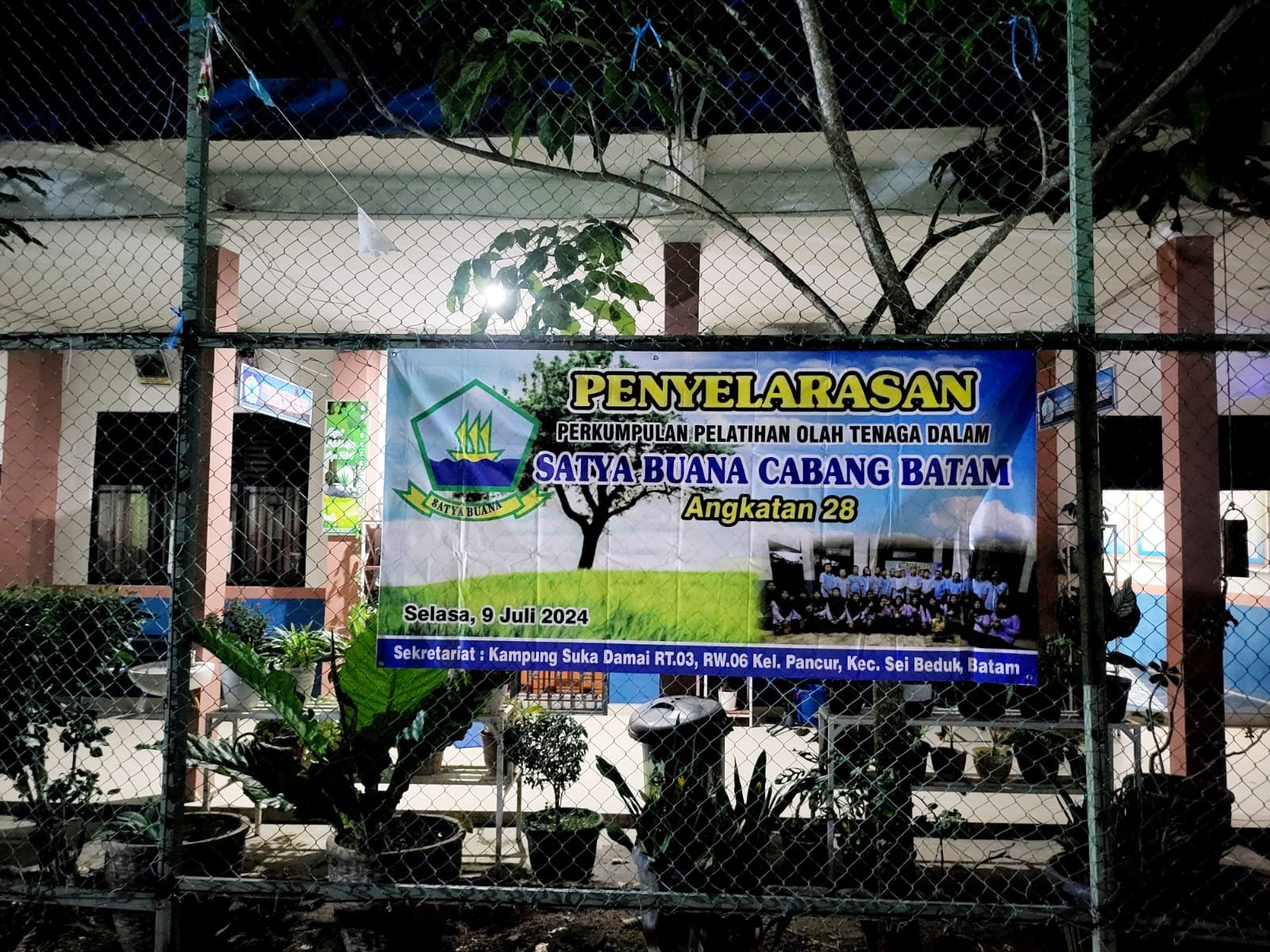 Evaluasi PPOTD Satya Buana Cabang Batam , Selasa 9 Juli   2024
