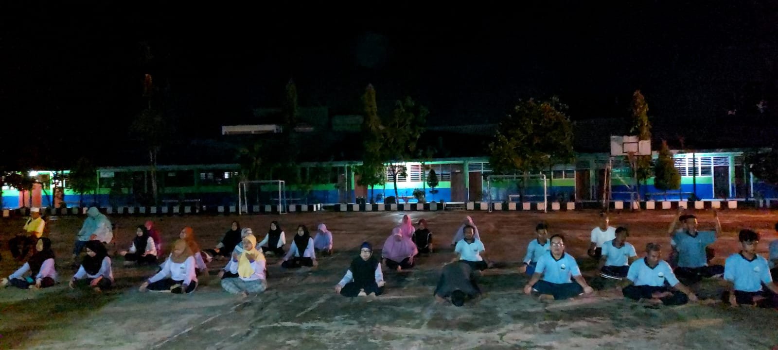Evaluasi PPOTD Satya Buana Cabang Samarinda di SMPN 3 Samarinda Seberang 2 April 2021