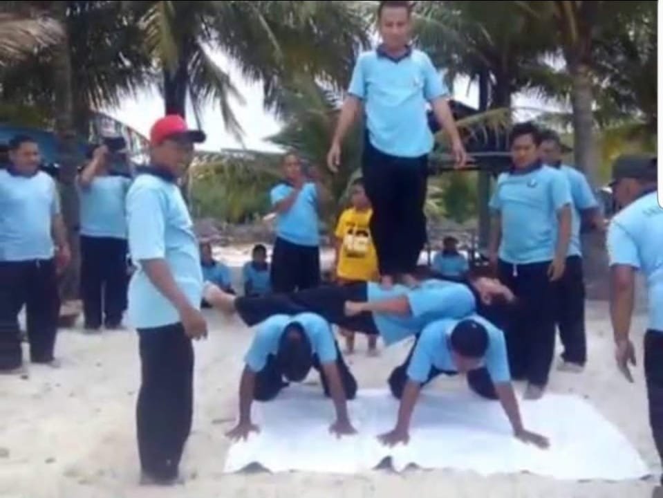 Evaluasi PPOTD Satya Buana Cabang Batam Minggu  26 April  2020