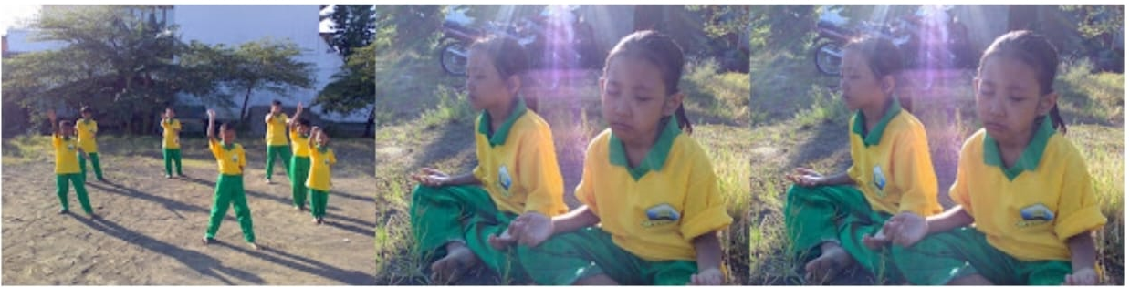 Latihan Senam Pernafasan Wanita dan Anak-anak di Pasuruan