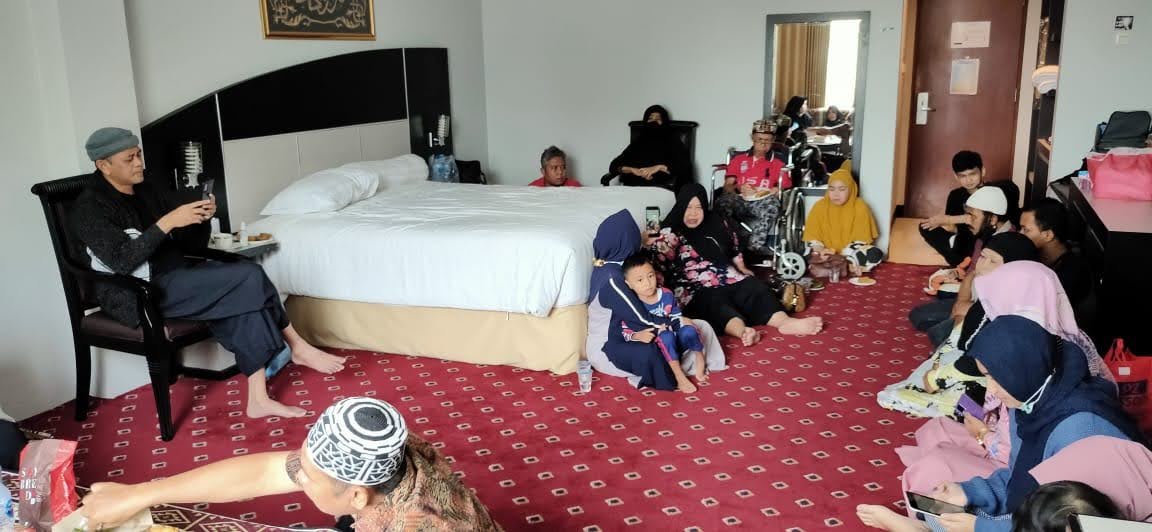 Lanjut sarasehan di Hotel Grand Sawit