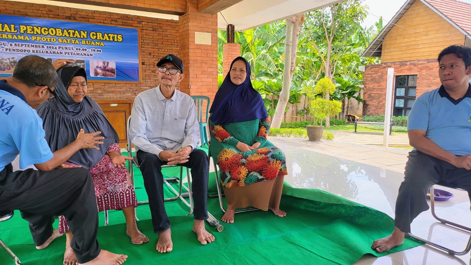 Evaluasi PPOTD Satya Buana Cabang Pasuruan 8 September 2024 di RTH Tamanan