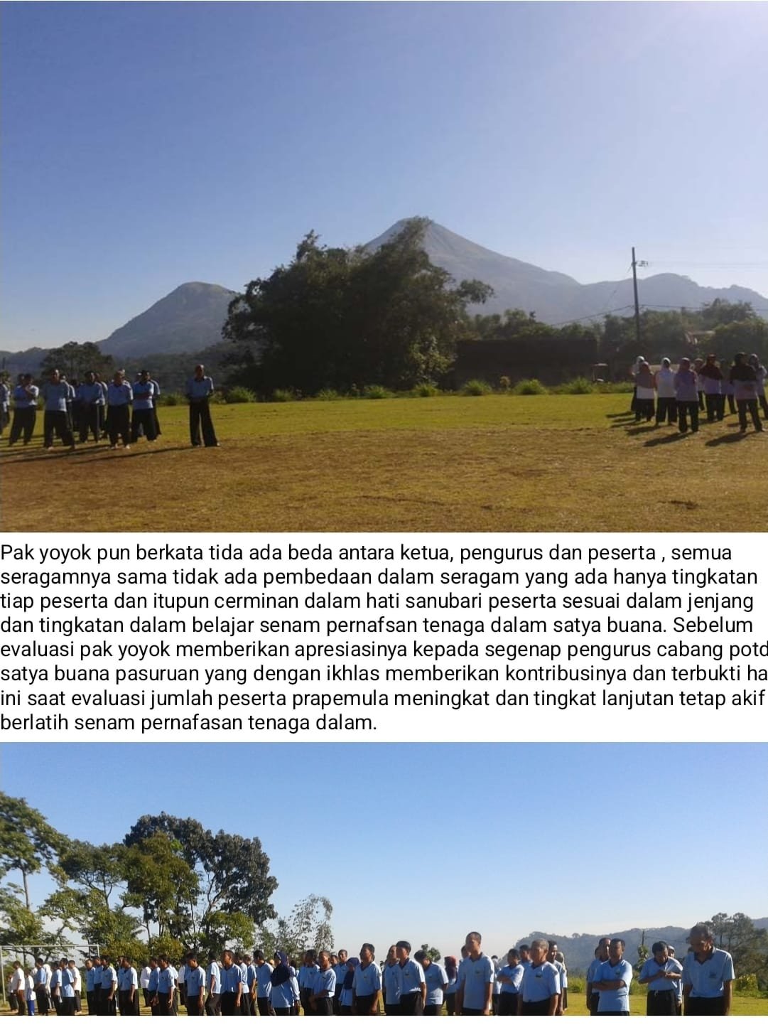 Evaluasi POTD Satya Buana Cab Pasuruan 11  Mei 2014