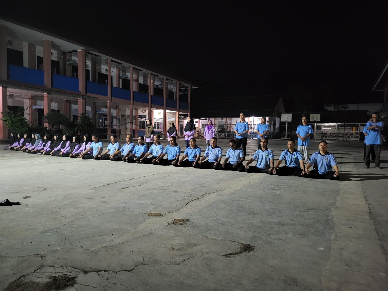Evaluasi PPOTD Satya Buana Cabang  Batam, 20 Januari 2024 dilaksanakan di SMPN 40