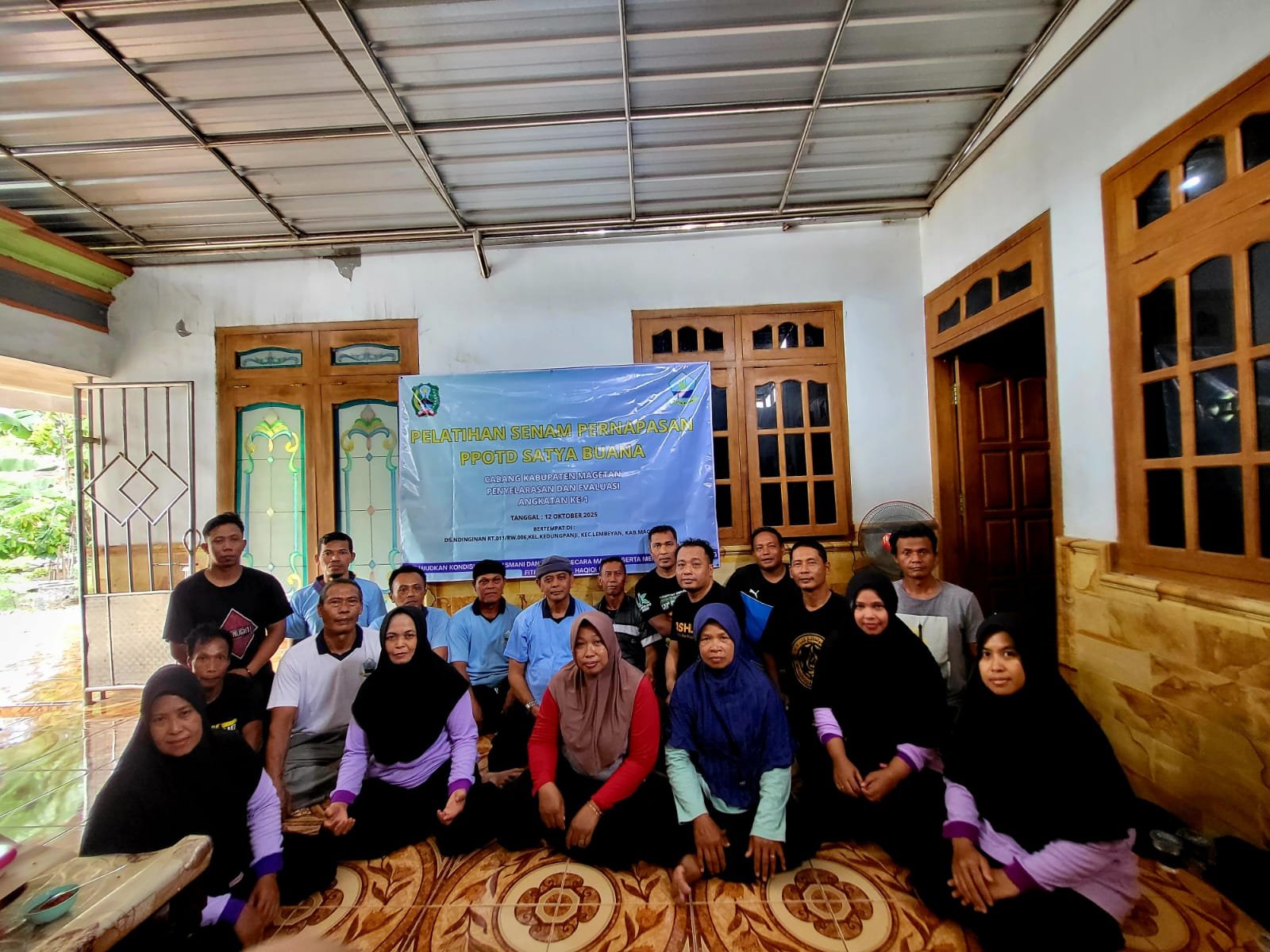 Evaluasi PPOTD Satya Buana Cabang Magetan,  12 Oktober 2025 --Angkatan Pertama semoga semakin Menyala