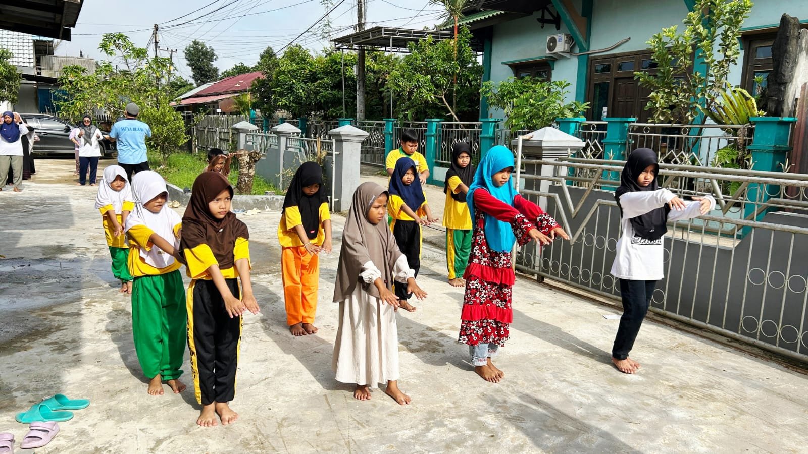 Evaluasi PPOTD Satya Buana Cabang Samarinda, 20 April 2025 di lapangan Sasana Loa Janan