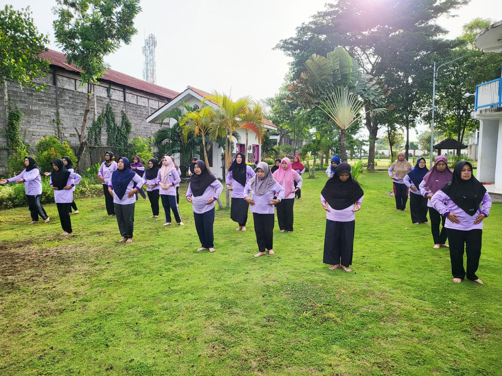 Evaluasi  PPOTD Satya Buana Cabang Pasuruan  9 Pebruari 2025 Dilaksanakan di Taman Hayati